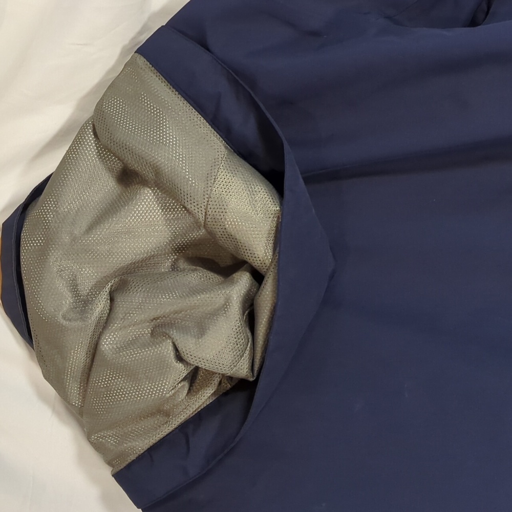 Eddie Bauer WeatherEdge Protection Easy-Care blue coat heavy duty weather proof - Picture 14 of 16